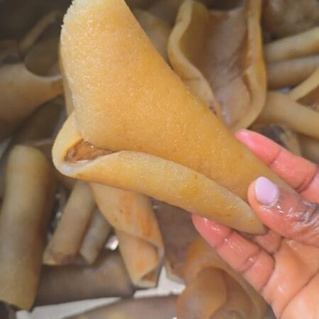 Washed Ponmo Ijebu -12pcs